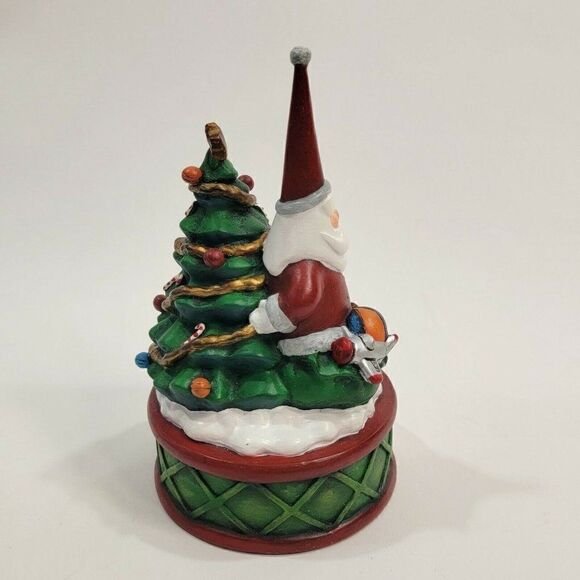 J ADAMS COLLECTION Santa Checking His List The Biggest Kid Of All 6.5" Christmas - Picture 7 of 11